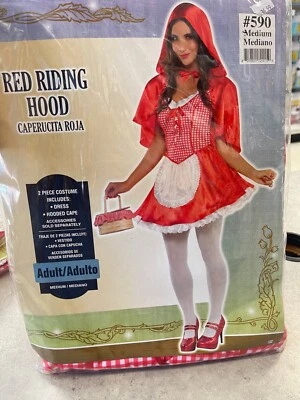 Red Riding Hood Costume Adult Medium - Image 1 of 2
