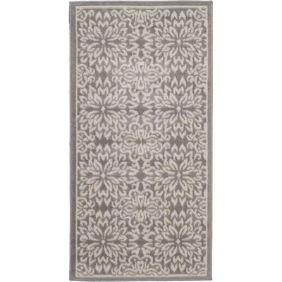 Tapete de área Jubilant marfim/cinza 2 pés X 4 pés fazenda marroquina - Imagem 1 de 4