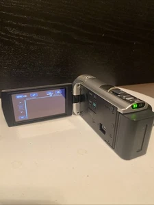 Sony DCR-SX85 HandyCam Digital Camcorder Works Tested W/  batt, memory card etc - Picture 1 of 6