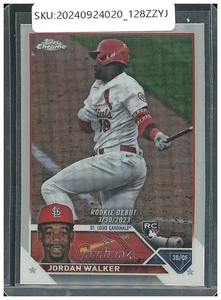 2023 Topps Chrome Jordan Walker Rookie Autographs RC USC150 - Picture 1 of 2