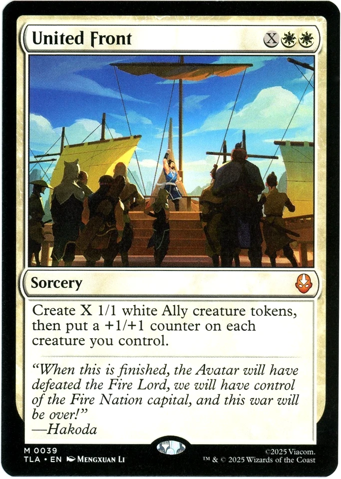 United Front - 0039 - Avatar: The Last Airbender TLA - MTG - NM/M - Image 1 of 1