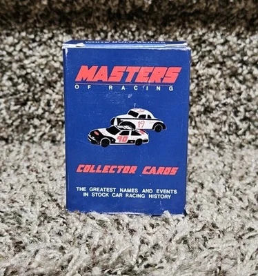 Masters Of Racing Collector Cards 110 Card White Gold Series Set Unopened - Image 1 of 3