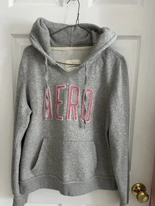 Aeropostale Pink And Grey Hoodie Xxl girls   - Picture 1 of 4