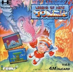PC EngineSoft Used Hu Card ware Legend Of Hero Tonma Limited Edition Rare Vintag