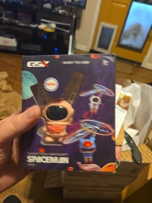 GSX Induction Aircraft Spaceman Flying Toy New In Box - Image 1 of 4