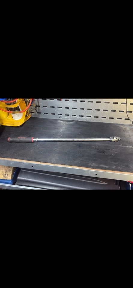 Snap-on 1/2" Drive 24" Standard Handle Breaker Bar - Chrome - Image 1 of 1