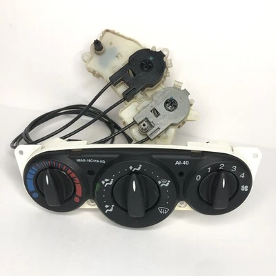 2000-2007 Ford Focus A/C Heater Climate Control Unit with Cables & Actuator OEM - Image 1 of 4