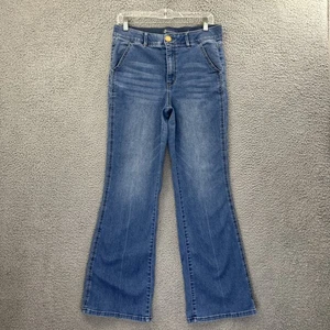 Democracy Absolution High Rise Flare Jeans Stretch Boho Women's 10 x 30 - Picture 1 of 9
