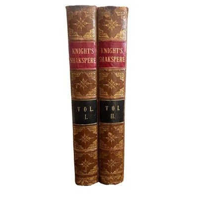 Works of Shakspere (Shakespeare), edited by Charles Knight- 2 V. - Image 1 of 4