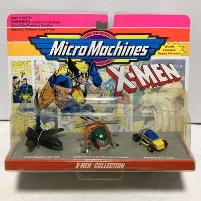 Micro Machines Marvel Collection X-Men Blackbird, Helecarrier, Tracker 65826 - Image 1 of 4