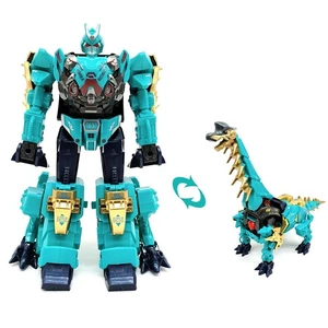 Transform Robot Action Figure Model Deformable Brachiosaurus Gyro Toy Gift - Picture 1 of 10