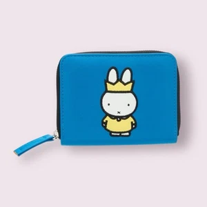 Miffy geprägte Geldbörse neu schwarz Schlüsselanhänger bestickt Boxlunch exklusiv - Bild 1 von 4