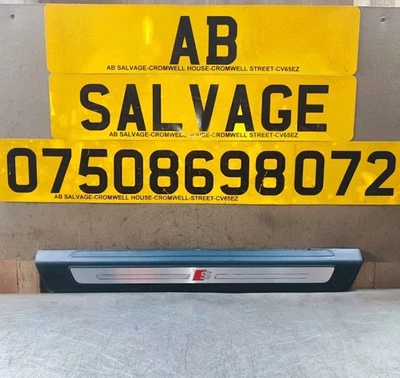 18-22 AUDI Q5 MK2 FY S-LINE DOOR SILL STEP COVER FRONT RIGHT DRIVER SIDE A947418 - Image 1 of 4