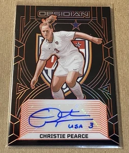 2024-25 Panini Obsidian Christie Pearce Class of '99 Auto Orange #'ed 095/149 - Picture 1 of 1