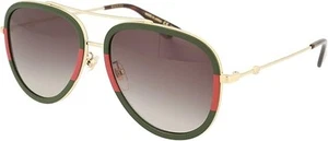 GUCCI GG0062S 003 57-17 140 Sunglasses - Picture 1 of 3