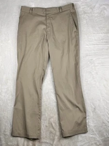 NIKE Golf Dri Fit Pants Men's Size 34x30 Beige Khaki Flat Front Performance  - Picture 1 of 7