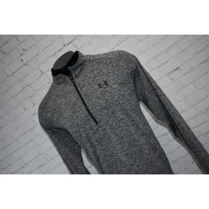 Under Armour Golf Gym Pullover Shirt 1/4 ZIP Mens Size 2XL XXL Gray HeatGear - Picture 1 of 7