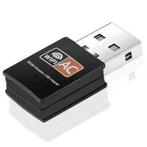 AC 600Mbps WLAN Stick Dual Band 2.4GHz / 5GHz WIFI Dongle USB Wireless Adapter - Bild 1 von 9