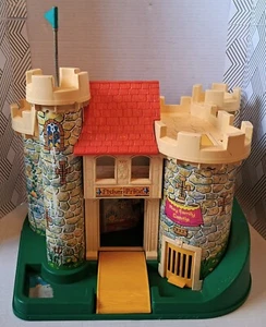 Fisher Price Castello Famiglia Gioco Piccolo Popolo 993 - Foto 1 di 21