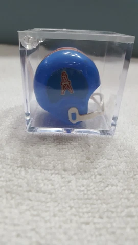 OPI Houston Oilers 1972-1974 Vintage NFL Gumball Helmet & Display Box! Cover