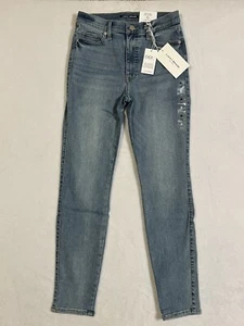 Jeans donna Lucky Brand UNI FIT blu skinny alla caviglia taglia 3 regular 27 29 nuovi - Foto 1 di 7