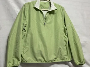 Ativa women Med,windbreaker jacket 1/2 zip,hip pockets elastic waist golf Jacket - Picture 1 of 17