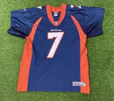 Camiseta deportiva John Elway Denver Broncos 1998 Nike Home auténtica 48 Foto 1 de 4