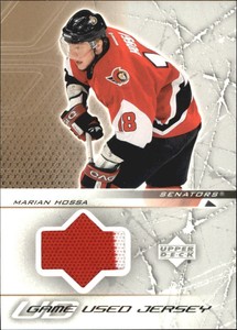 2003-04 (SENATORS) Upper Deck Jerseys #UDMH Marian Hossa Ser. 2
