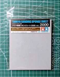 Hoja de esponja de lijado Tamiya 2000 (1 pieza) 87170 - Imagen 1 de 5
