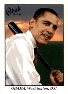2009 TRISTAR Obak #100 Barack Obama 44th president of the United States Card - Picture 1 of 2