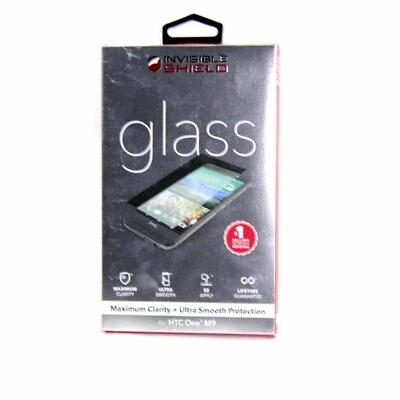 ZAGG INVISIBLE SHIELD SCREEN PROTECTOR FOR HTC ONE M9 TEMPERED GLASS HO9GLS-F00 - Image 1 of 2