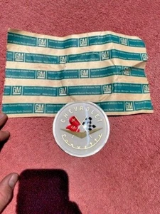 Chevrolet Corvette C1 1956 1957 nuevo en stock capó/tapa maletero emblema (1) #3725754 - Imagen 1 de 7