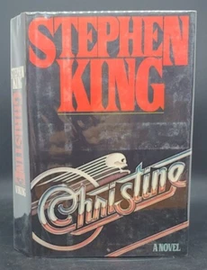 Rare 1983 FIRST EDITION ~ STEPHEN KING CHRISTINE Horror Novel Viking Press HBDJ2 - Imagen 1 de 10