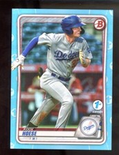 2020 Bowman Draft 1st Edition KODY HOESE Sky Blue Foil SP #BD-142 DODGERS