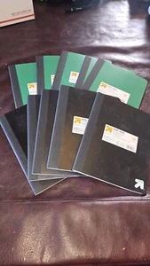 Lot Of 10 - Wide Ruled 70 Pages Compostion Notebooks School - Various Colors - Picture 1 of 1