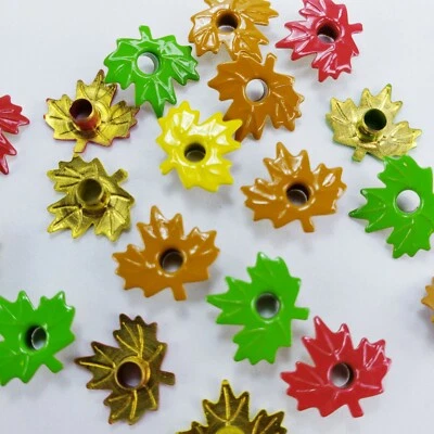 20 Ojales Hoja de Arce Otoño Otoño Clrs Álbumes de Recortes Adornos Papel Artesanía Foto 1 de 4