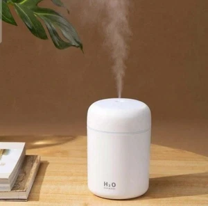 Portable Mini Humidifier, Colorful, Cool Mist, USB Powered. Perfect for Bedroom, - Picture 1 of 5