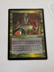 Goblin Anarchomancer & Aeve Progenitor beide 421 & 409 Retro Foil MH2 MTG - Bild 1 von 4