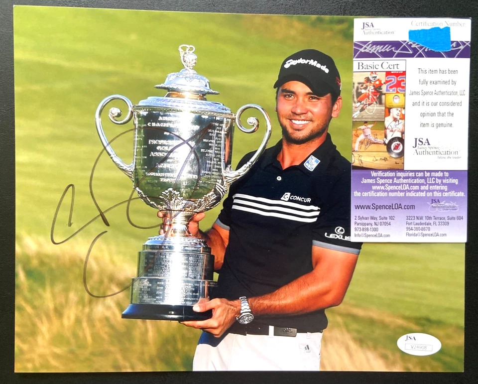 JASON DAY SIGNED 8X10 PHOTO PGA MASTERS GOLF OPEN CHAMPIONSHIP 2015 2025 JSA A Foto 1 de 1