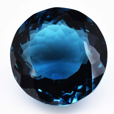 64.85 Ct Excellent HUGE Blue Zircon Certified VVS Clean Gemstone - Image 1 of 4