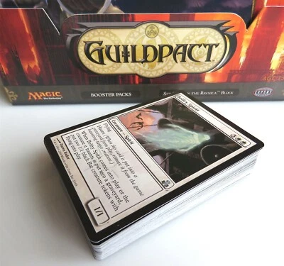 GUILDPACT ~ Complete 55 Card UNCOMMON SET MtG shattering spree to arms skarrg  - Image 1 of 3