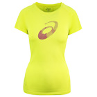 Asics Women's Training T-Shirt (Size XL) Sunshine Yellow Graphic T-Shirt - New