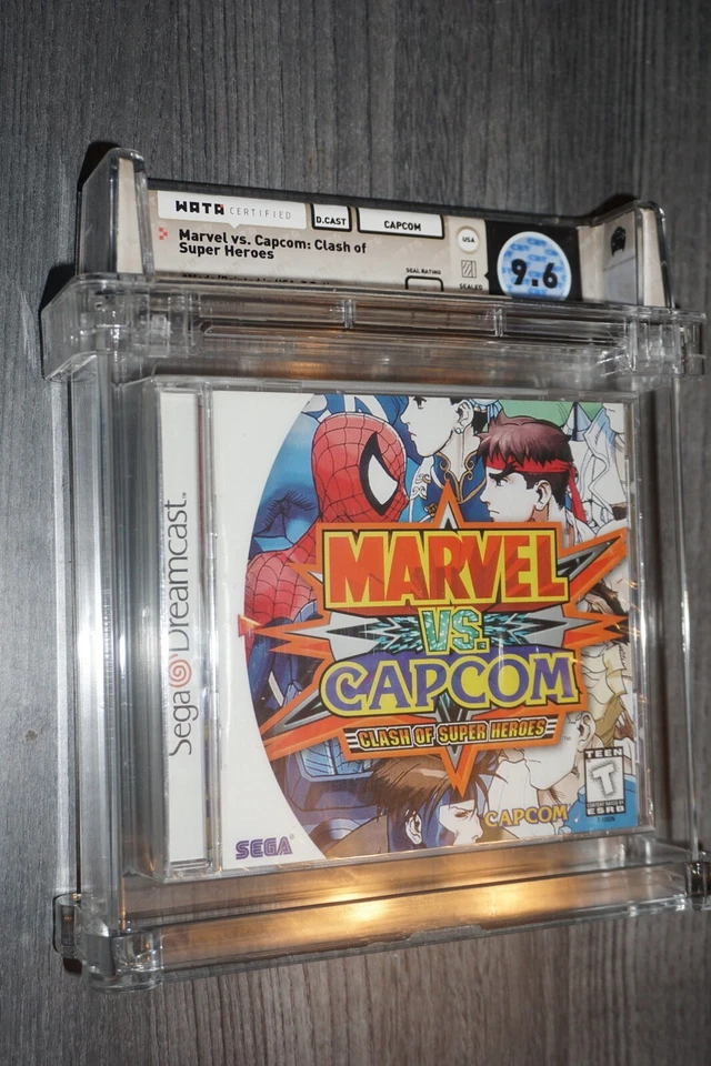 Marvel Vs Capcom (Sega Dreamcast) WATA 9.6 A NEW Factory Sealed - Image 1 of 3