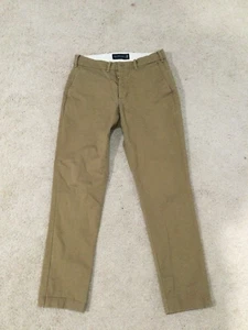 Abercrombie & Fitch Pants Youth Mens Khaki Beige Pant Athletic Skinny 29X30 - Picture 1 of 5