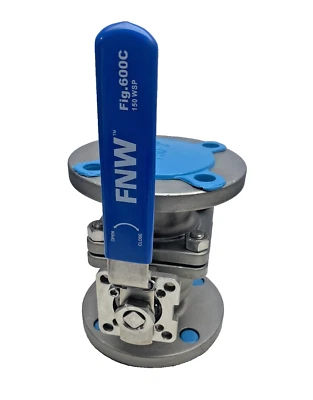 2” FNW Fig-600C, Stainless Steel Flanged Ball Valve CF8M 600C Class 150 - Image 1 of 4