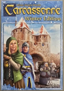 Carcassonne Winter Edition Board Game FACTORY SEALED - Picture 1 of 6