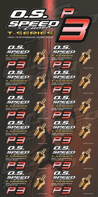O.S Speed Glow Plug P3 24k Gold For Turbo Engine 12pcs - Image 1 of 1