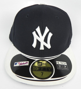 NEW YORK YANKEES NEW ERA MLB SIZED 2-TONE BATTING FITTED SIZE 7 59FIFTY HAT CAP!