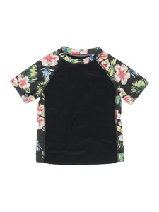 Unbranded Boys Black Rash Guard 9 - Picture 1 of 2