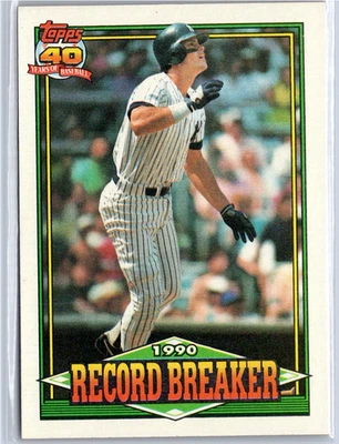 Tarjeta de béisbol 1991 Topps #4 Kevin Maas New York Yankees Foto 1 de 2